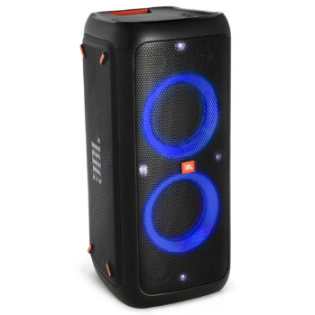 : JBL PartyBox 300 Enceinte Bluetooth portable de soirée avec effets lumineux, Prise USB & entrée jack pour guitare ou micro, très puissant