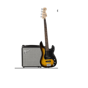 Pack Fender guitare BASS + ampli +accessoire